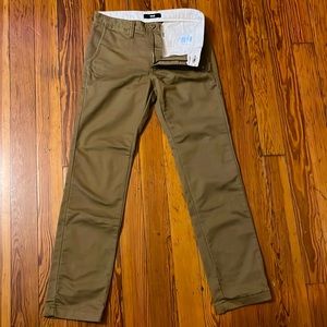 Vans khaki chinos size 30